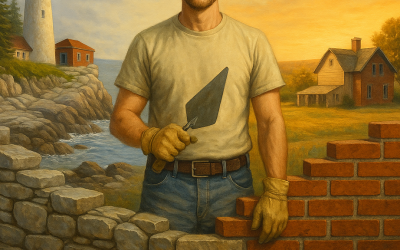 From Stone Walls to Buckeye Brick: How Being a Mainer Shaped My Love for Masonry—and How Ohio Became My Next Chapter