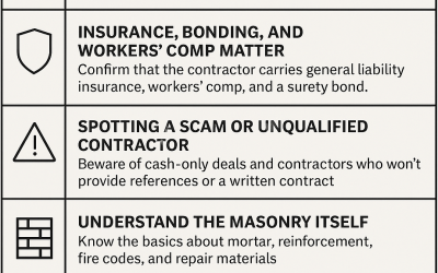 From the Quarry to the Cornerstone: What Homeowners Should Know Before Hiring a Mason
